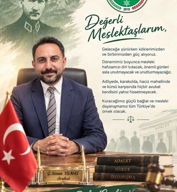 AV. SİNAN YILMAZ’IN ADAY