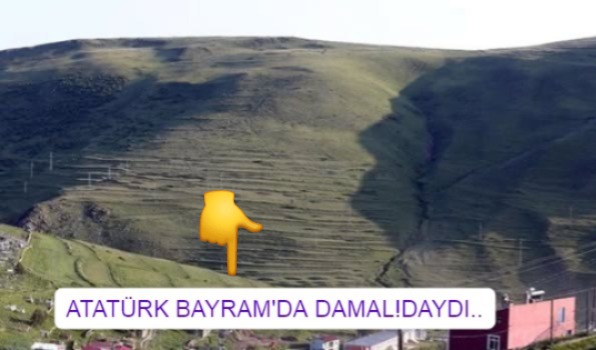 ATATÜRK SEYİR TEPESİ VE YOLU, WC’Sİ OLMAYAN DAMAL’DA!..