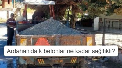 DERE YATAKLARINDA KUM TOPLAYAN BETON FİRMALARI ARDAHAN’DA TEKEL OLUŞTURMUŞ!