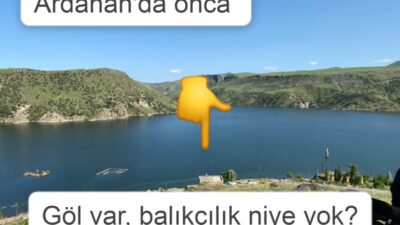 Bir nehri, 10 doğal gölü, 6 HES gölü olan Ardahan’da Göl Balıkçılığı yok denecek kadar az..