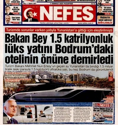 BAŞKAN! ‘SEN KAÇ LİRA OLDUĞUNU SÖYLEMEDİĞİN YATI NEREYE DEMİRLEDİN?’