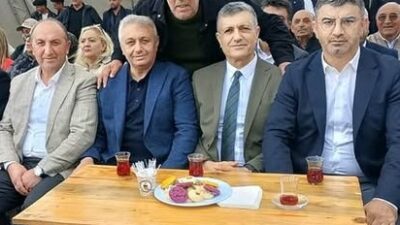 Eski başkan Yeni başkanla Hoçvan’da bir araya geldiler..