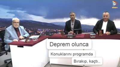 SUNUCU DEPREM OLUNCA GEMİYİ, PARDON PROGRAMI ve KONUKLARI BIRAKIP, KAÇTI!. **YAZIYORSAM SEBEBİ VAR/Fakir Yılmaz 
**Helwacıların