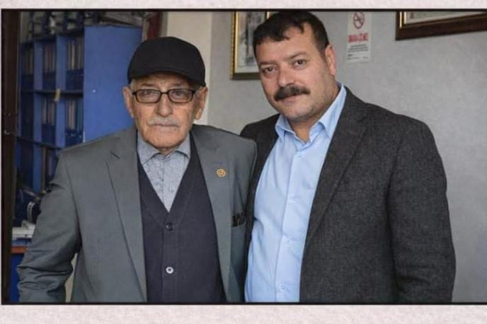 Göle Ziraat Odasından Cemil Baba için teşekkür..