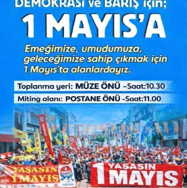 SENDİKALAR HAYALİ MÜZENİN ÖNÜNDE TOPLANIP, ÇAMURLU ALANA GİDECEKLER!