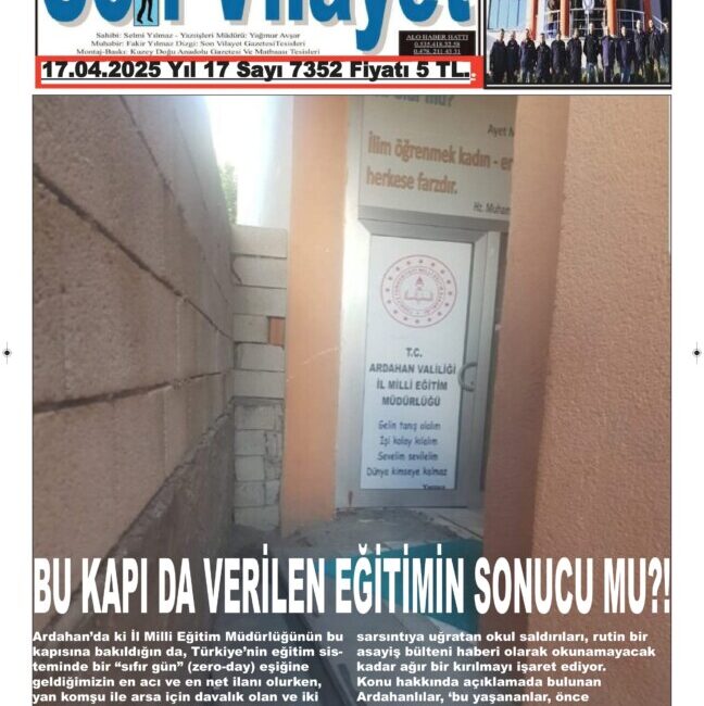 REKLAMLARINIZ Gazetelerimizin Manşetlerinde ve sanal