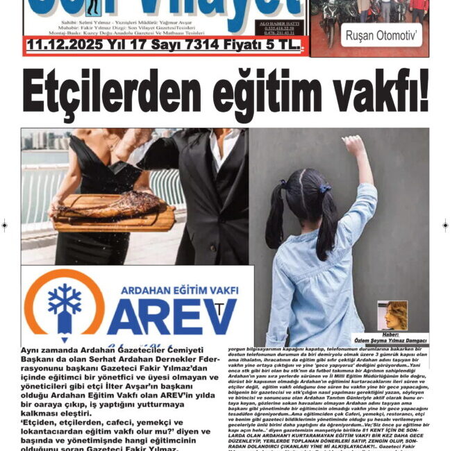 ARDAHAN DENİLİNCE EN ÇOK TIKLANAN