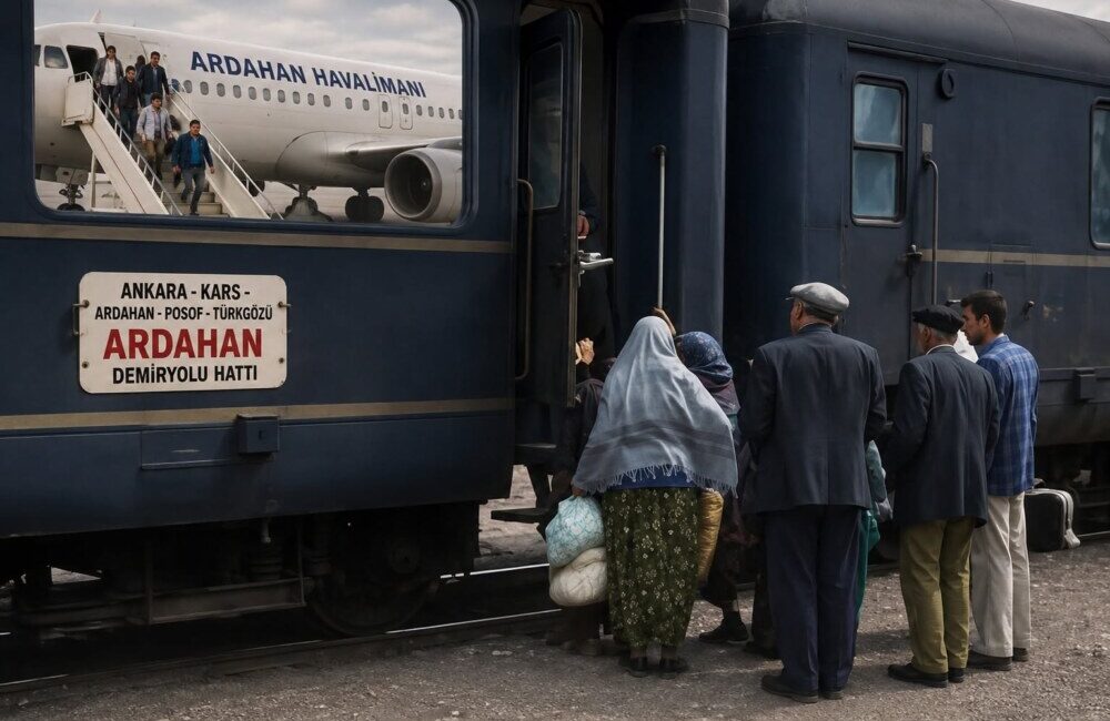 ARDAHAN İLE BİRLİKTE İL OLAN IĞDIR UÇAKTAN SONRA Trendyol 1. Ligi gibi TRENE DE BİNECEK!..