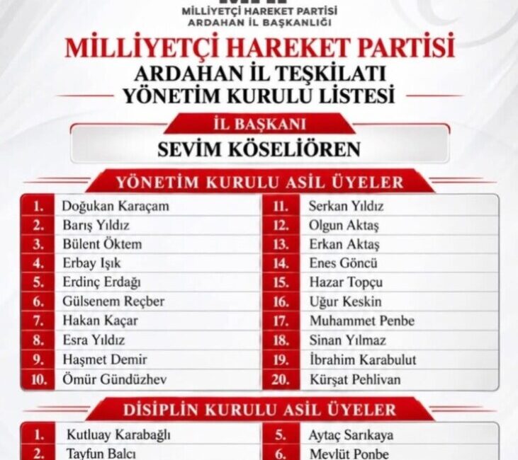 HABERLERİMİZİ SESLİ DİNLEMEK İÇİN ARDAHAN